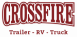 crossfire trailer rv truck logo